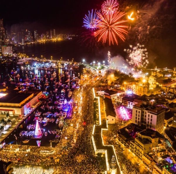 Año nuevo en Cartagena